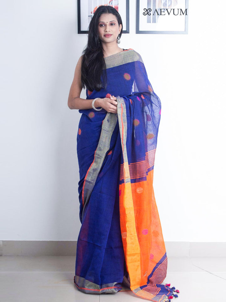 Begampuri Bengal Cotton Handloom Saree - 2150 Saree AEVUM 2