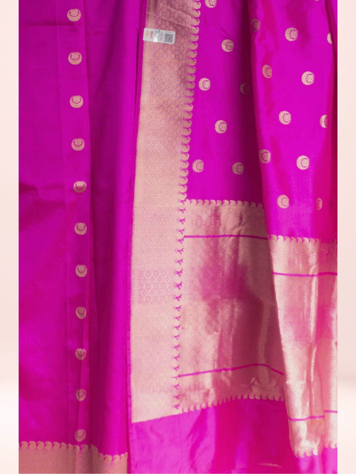 Kanjivaram Banarasi work Pure Silk Saree with Silk Mark - 2152 Saree Riya's Collection   