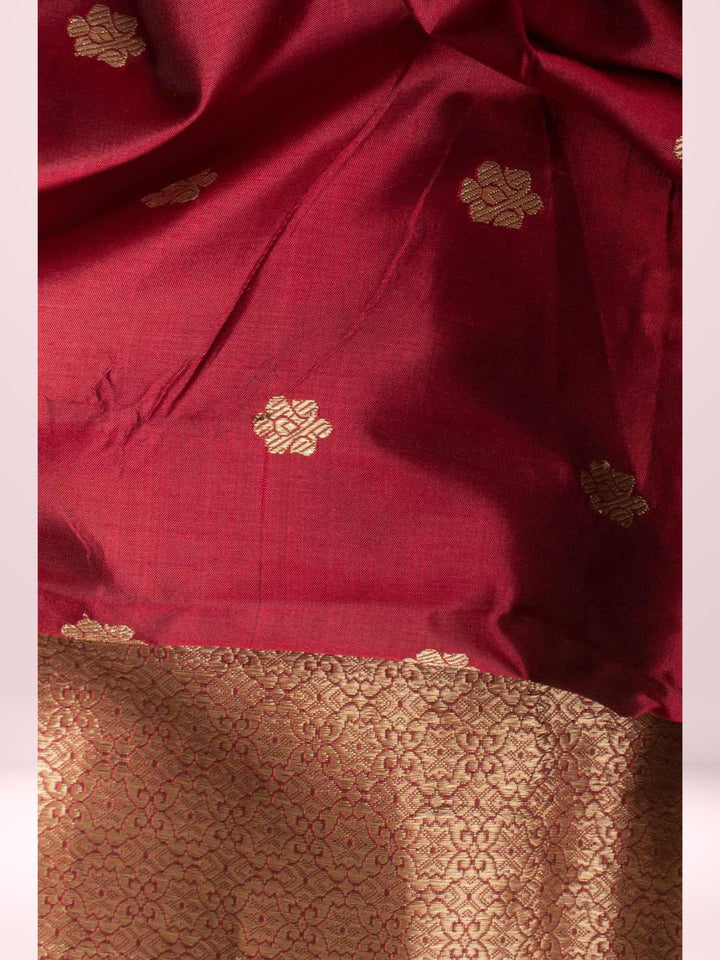 Kanjivaram Banarasi work Pure Silk Saree with Silk Mark - 2154 Saree Riya's Collection   