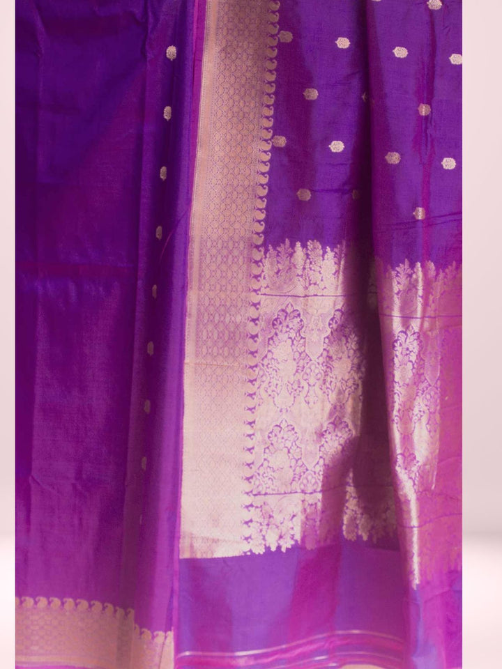 Kanjivaram Banarasi work Pure Silk Saree with Silk Mark - 2156 Saree Riya's Collection   