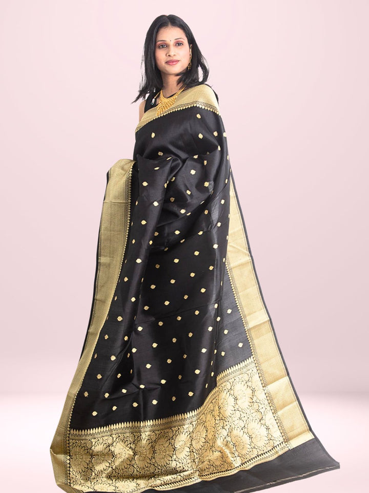 Kanjivaram Banarasi work Pure Silk Saree with Silk Mark - 2231 Saree Riya's Collection   