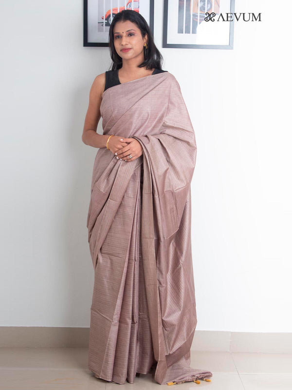 Katan Silk Saree with Lines - 2269 Saree Raj Dev Kumar   