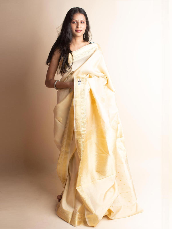 Kanjivaram Banarasi Pure Silk Saree with Silk Mark - 3080 Saree Riya's Collection   