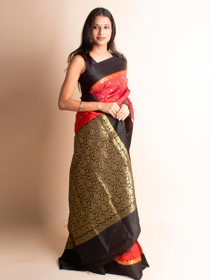 Gorod Soft Silk Saree With Zari Motifs - 3519 Saree Riya's Collection   