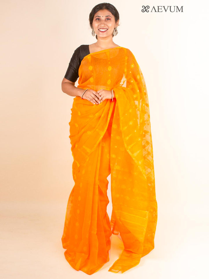 Phagun Bou Jamdani Saree without Blouse Piece - 3907 Saree AEVUM