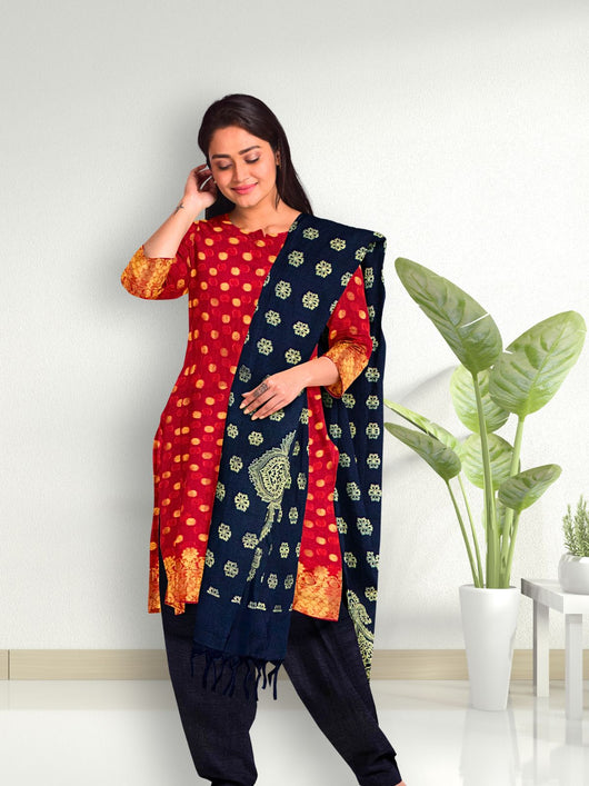 Banarasi Silk Kurta Set - 3999 Women's Kurta Set Aditri   