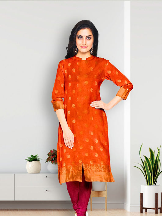 Banarasi Silk Kurta Set - 4006 Women's Kurta Set Aditri   