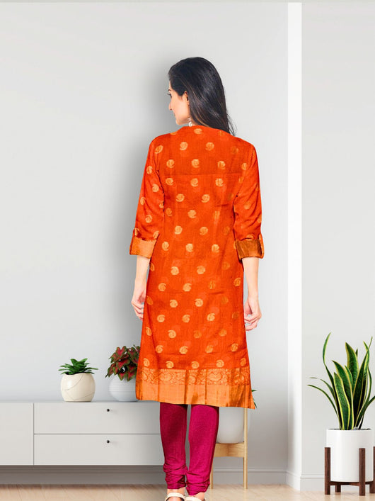 Banarasi Silk Kurta Set - 4006 Women's Kurta Set Aditri   