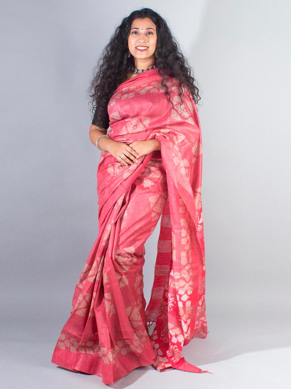 Baswada Silk Saree with Blouse Piece - 4126 Saree AEVUM 2   