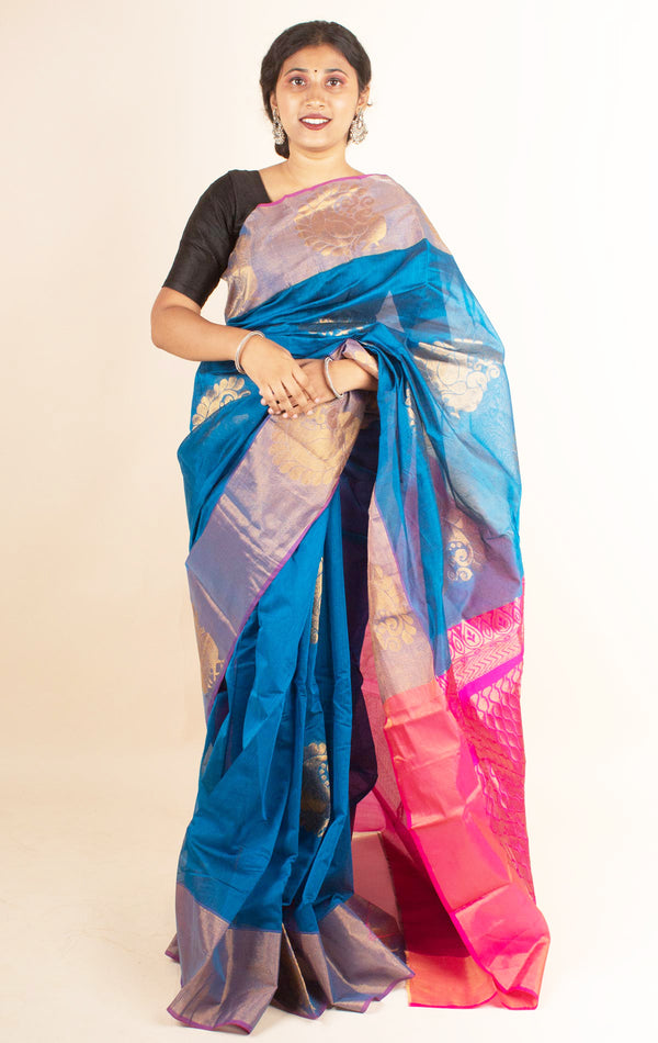 Chanderi Silk Sarees – AEVUM