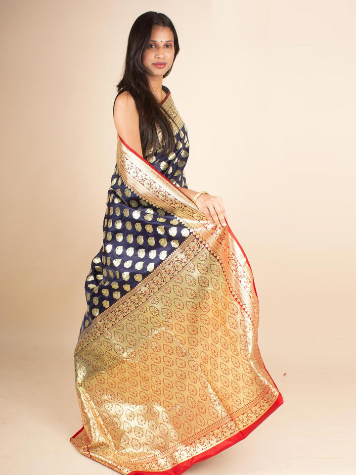 Banarasi Saree With Blouse Piece - 4531 Saree AEVUM 2   