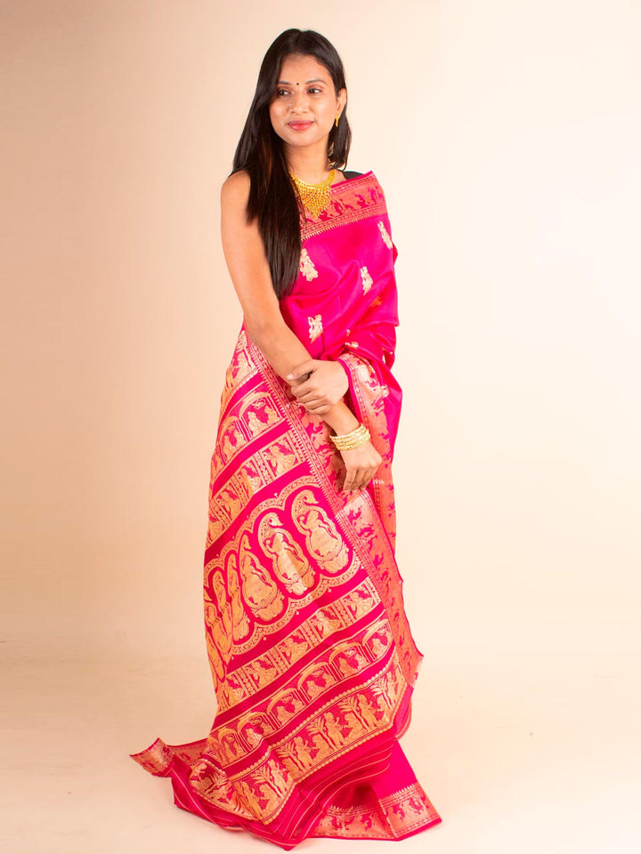 Pure Baluchari Silk with Silk Mark - 4689 Saree Riya's Collection   