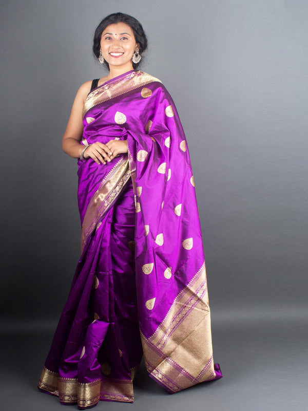 Kanjivaram Banarasi Silk Saree with Silk Mark - 5277 Saree Mohammad Saleem   