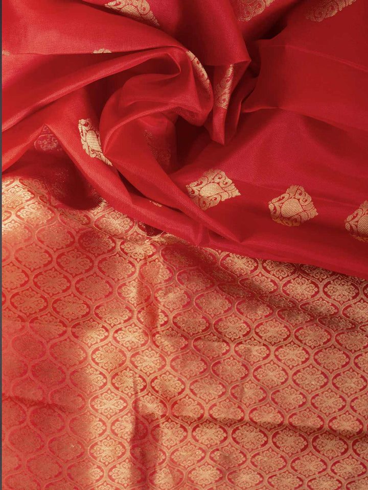 Kanjivaram Banarasi work Pure Silk Saree with Silk Mark - 5766 Saree Riya's Collection   