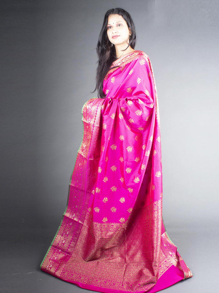 Soft Banarasi Silk Saree - 5807 Saree AEVUM