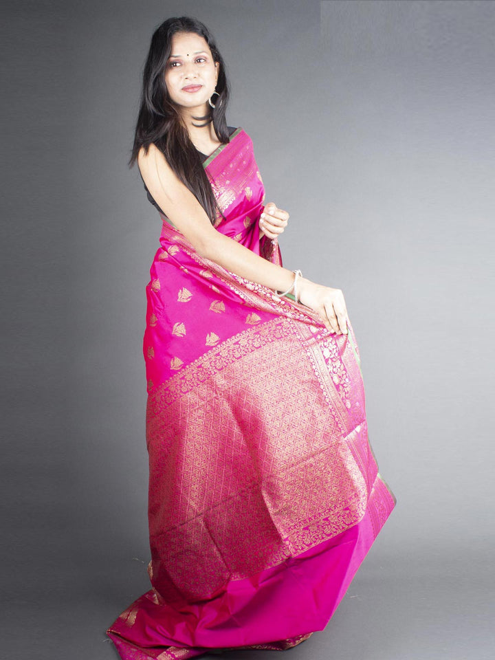 Soft Banarasi Silk Saree - 5807 Saree AEVUM