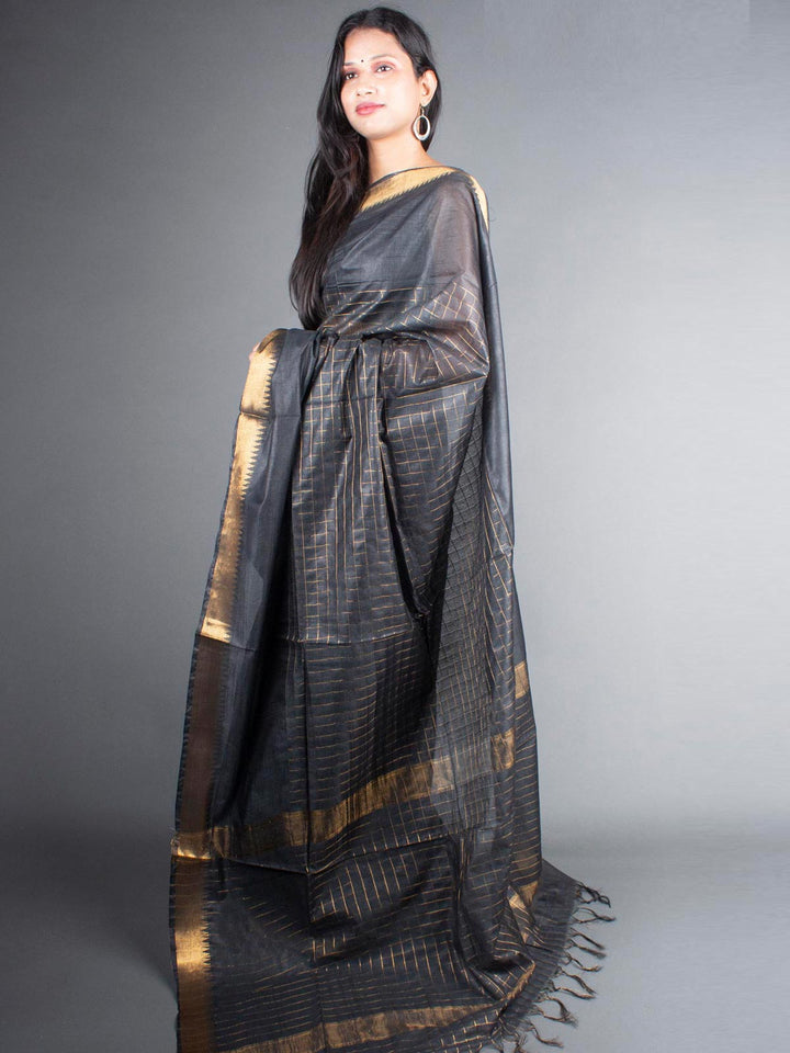 Kota Silk Zari Check Saree - 5812 Saree AEVUM