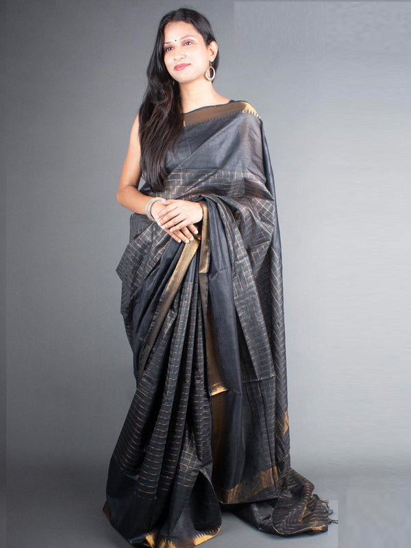 Kota Silk Zari Check Saree - 5812 Saree Tausif   