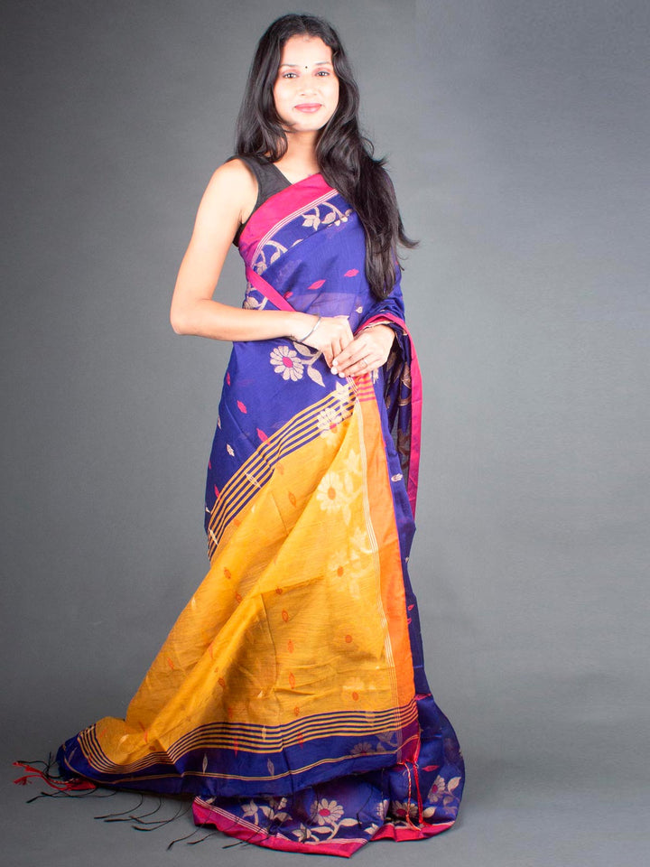 Tant Silk Bengal Handloom Saree - 5934 Saree Ashoke Pal   