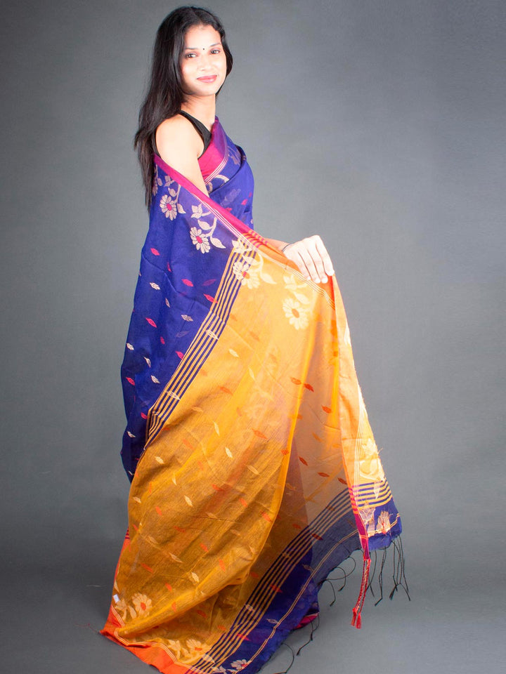 Tant Silk Bengal Handloom Saree - 5934 Saree Ashoke Pal   