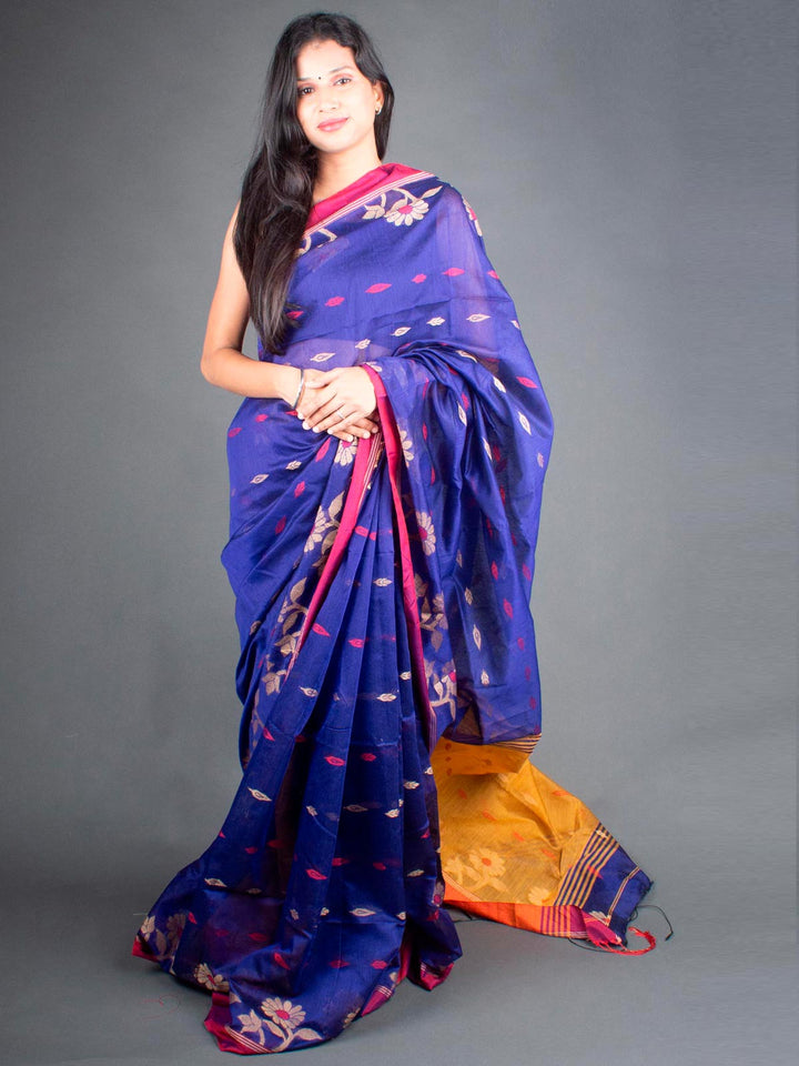 Tant Silk Bengal Handloom Saree - 5934 Saree Ashoke Pal   