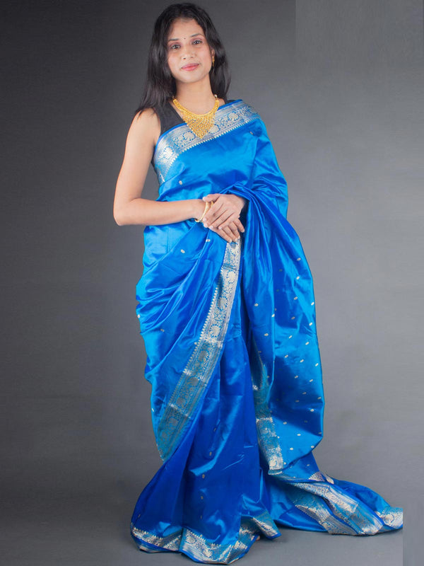 Banarasi Silk Saree with Silk Mark - 6642 Saree AEVUM   