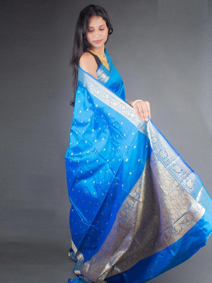 Banarasi Silk Saree with Silk Mark - 6642 Saree AEVUM   