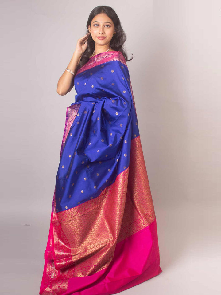 Soft Banarasi Silk Saree - 7016 Saree AEVUM