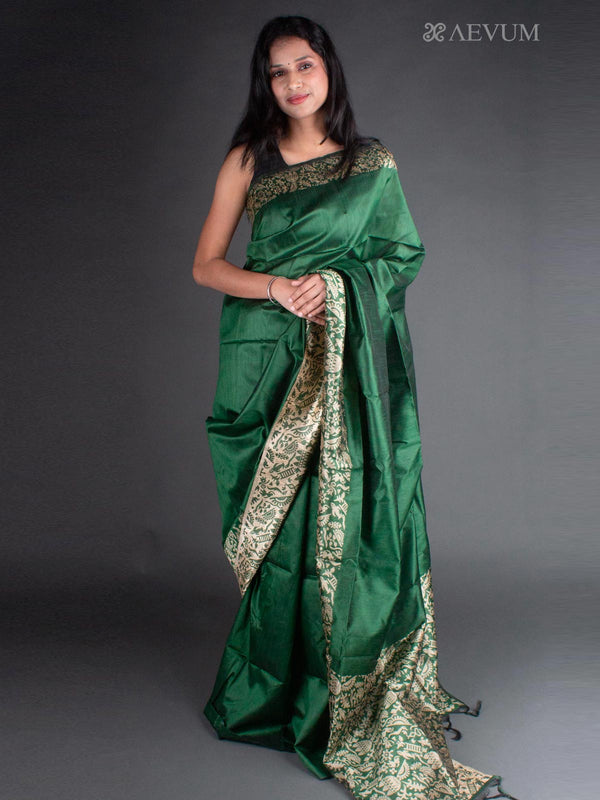 Semi Tussar Silk Saree - 7740 Saree Raj   