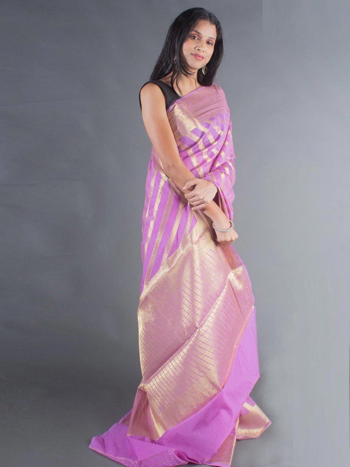 Organza Banarasi Handloom Saree - 8360 Saree Seratuzzama   