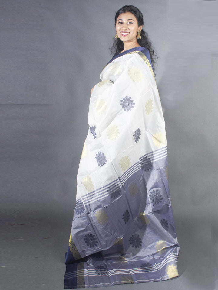 Semi Tussar Gorod Silk Saree - 9090 Saree Ashok Pal   