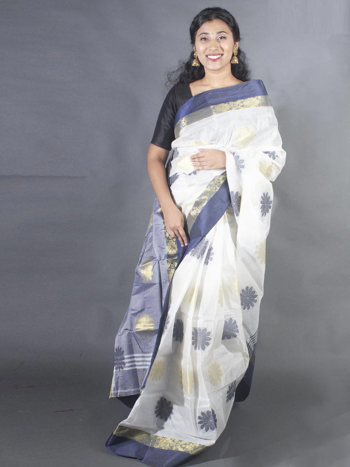 Semi Tussar Gorod Silk Saree - 9090 Saree Ashok Pal   