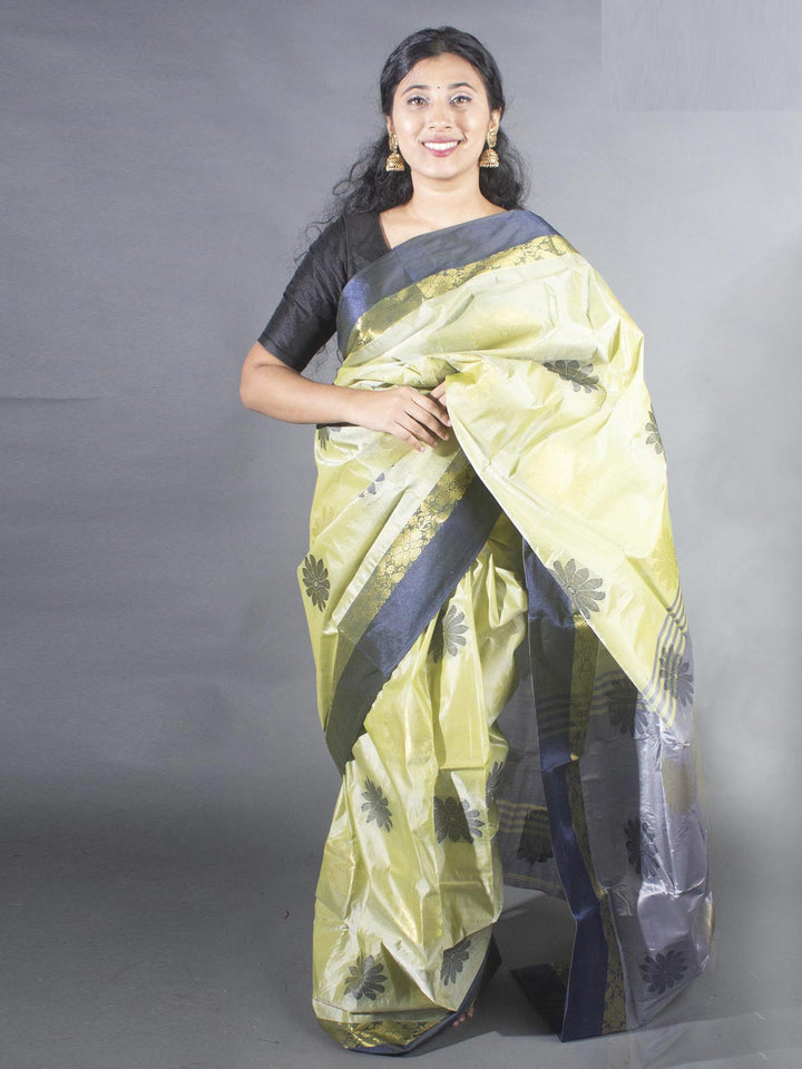 Semi Tussar Gorod Silk Saree - 9091 Saree Ashok Pal   