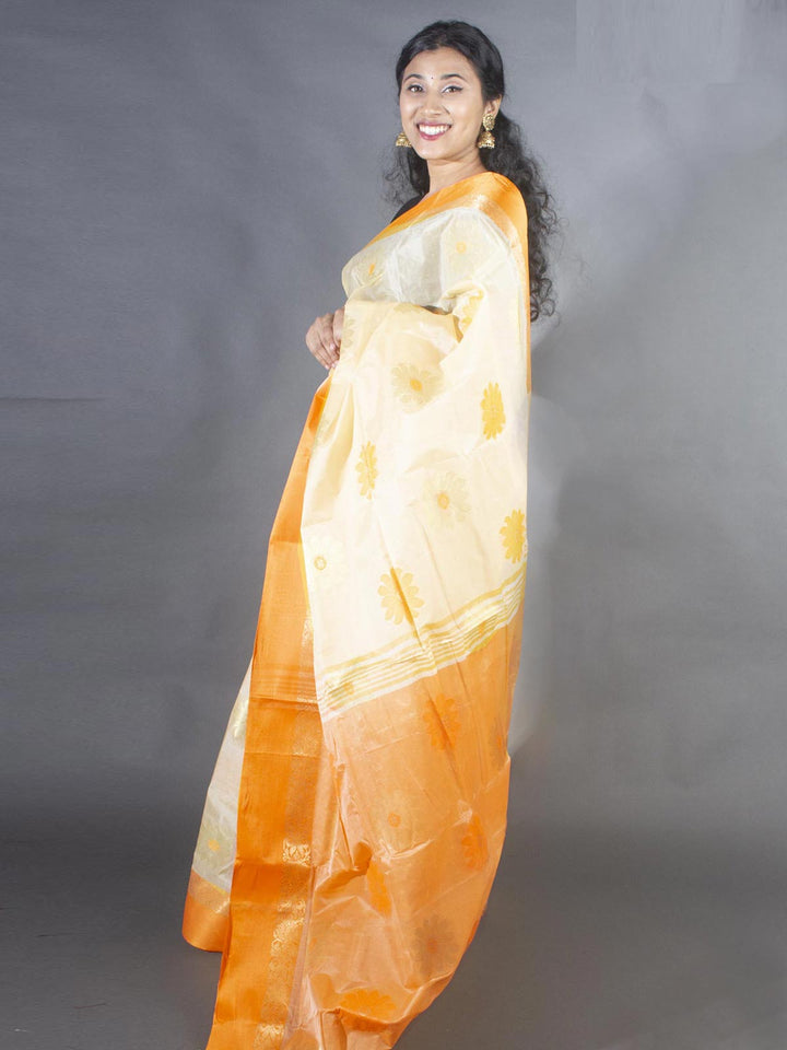 Semi Tussar Gorod Silk Saree - 9094 Saree Ashok Pal   