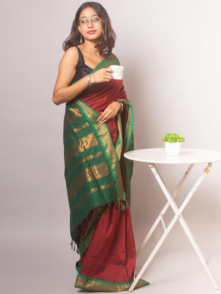 Kalyani South Cotton Silk Handloom Saree - 9208 Saree SSH   