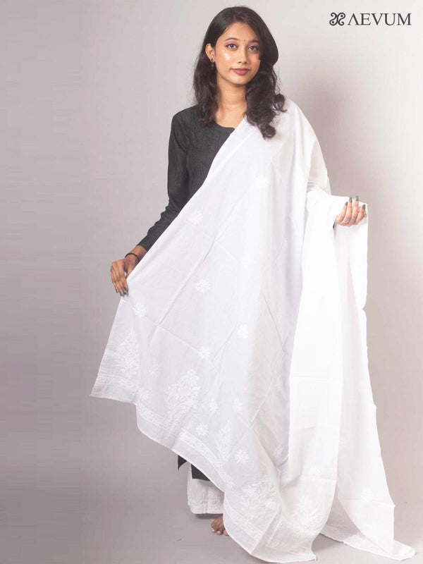 Chikankari Dupatta-9305 Dupatta AEVUM