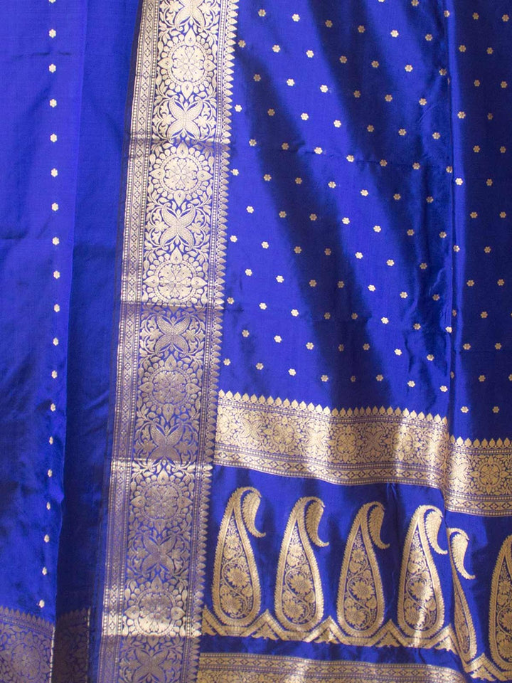 Banarasi Silk Saree with Silk Mark - 9760 Saree AEVUM   