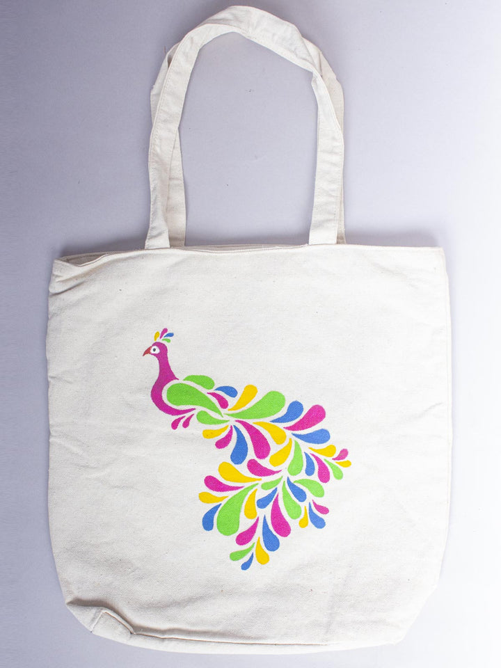 Hand Painted Women's Tote bag - 21119 Bags reema   