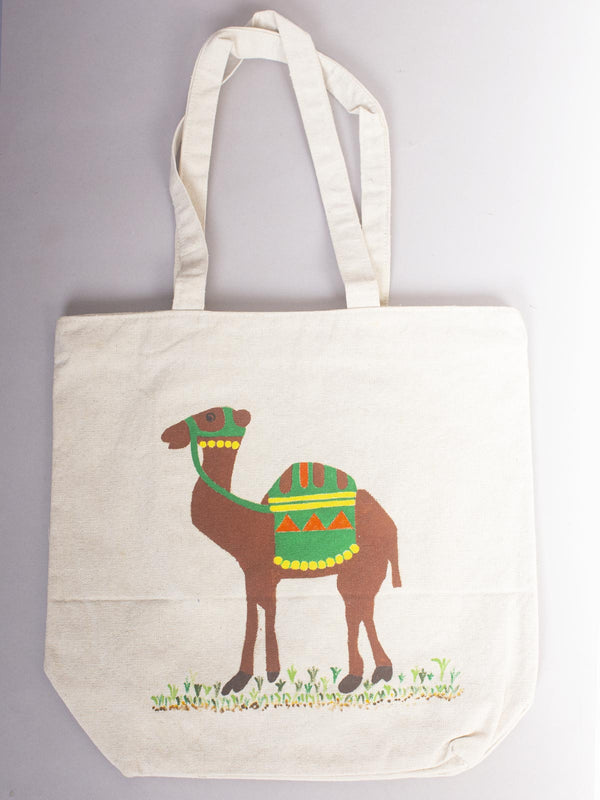 Hand Painted Women's Tote bag - 21123 Bags reema   