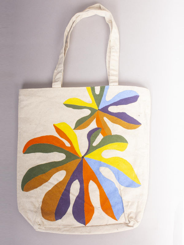 Hand Painted Women's Tote bag - 21121 Bags reema   