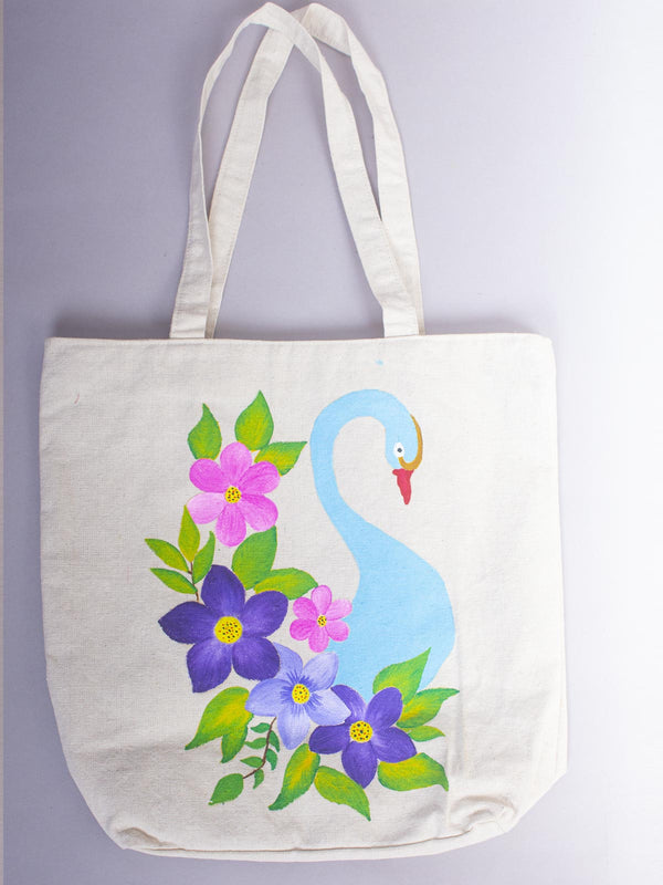 Hand Painted Women's Tote bag - 21120 Bags reema   