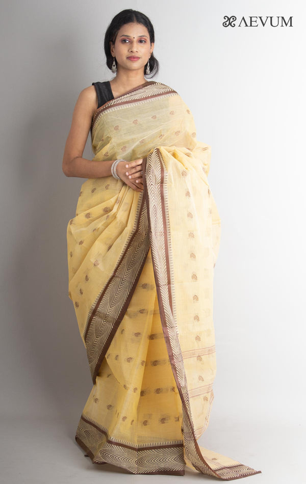 Bengal Cotton Tangail Tant Saree - 0826 Saree Anita Kuthir   