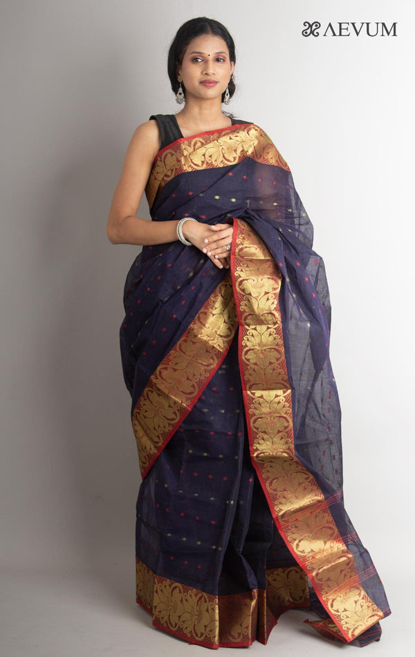 Bengal Cotton Handloom Saree Without Blouse Piece - 0838 Saree AEVUM 2   