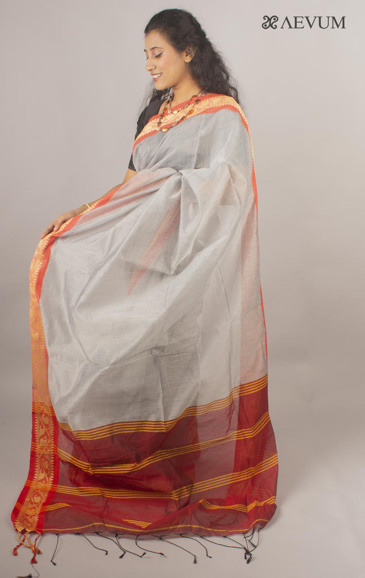 Bengal Handloom Cotton Silk Saree - 10431 Saree AEVUM