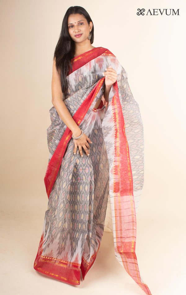 Bengal Cotton Handloom Saree Without Blouse Piece - 4612 Saree AEVUM 2   