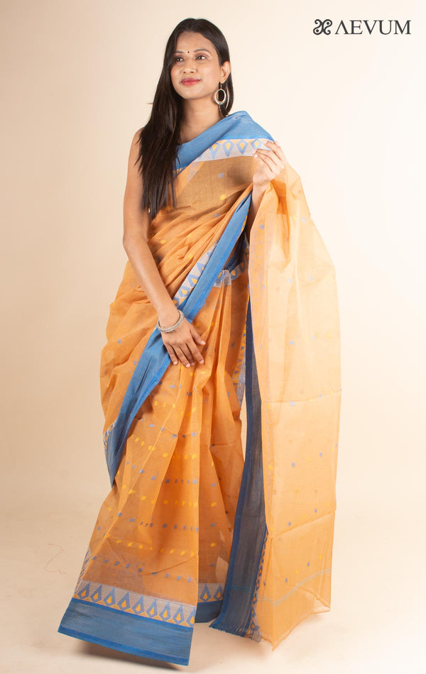 Bengal Cotton Tangail Tant Saree - 4719 Saree Ashoke Pal   