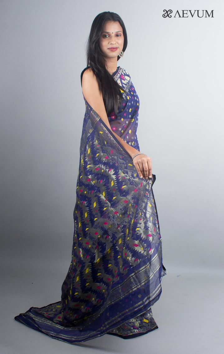 Bangladeshi Style Zari Jamdani Saree - 4748 Saree AEVUM 2   