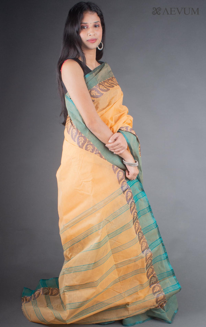 Bengal Cotton Handloom Saree Without Blouse Piece - 6645 Saree AEVUM 2   