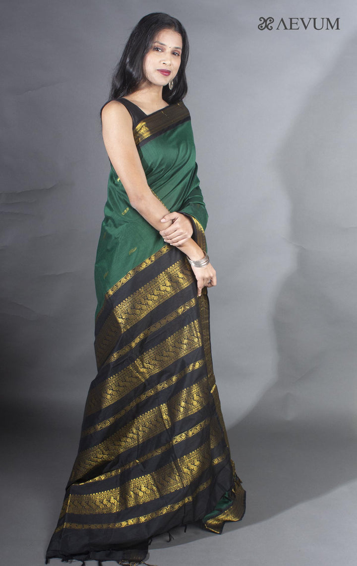 Kalyani South Cotton Silk Handloom Saree with Blouse Piece - 9202 Saree SSH   