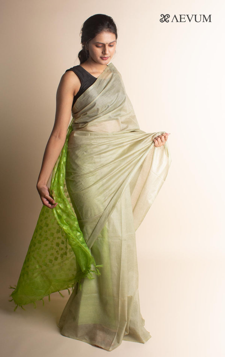 Katan Silk Saree with Blouse Piece - 1622 Saree AEVUM   